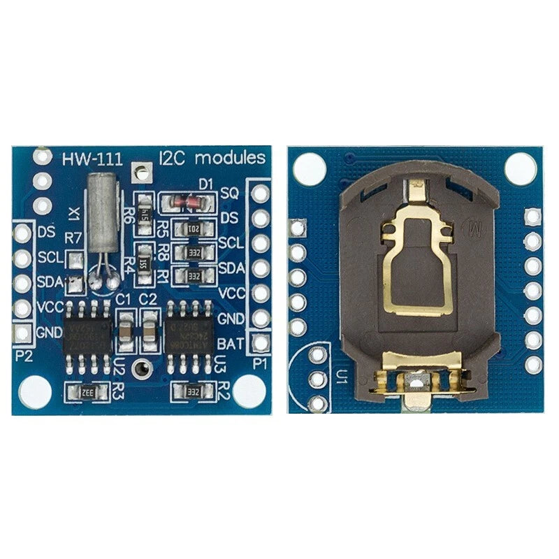Real Time Clock Rtc Ds1307 I2c Module For Arduino | Built Supply Co