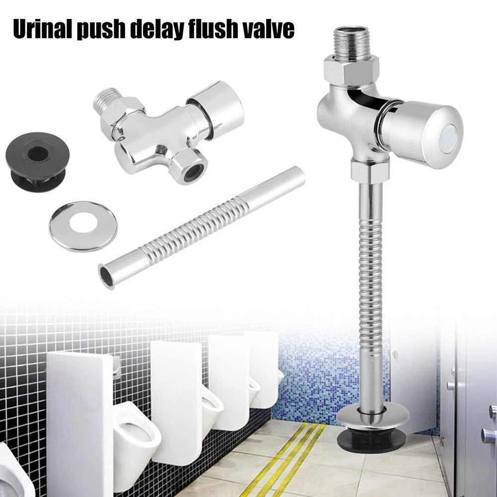 Manual Flush Valve For Water Saving Suitable For Public Bathrooms