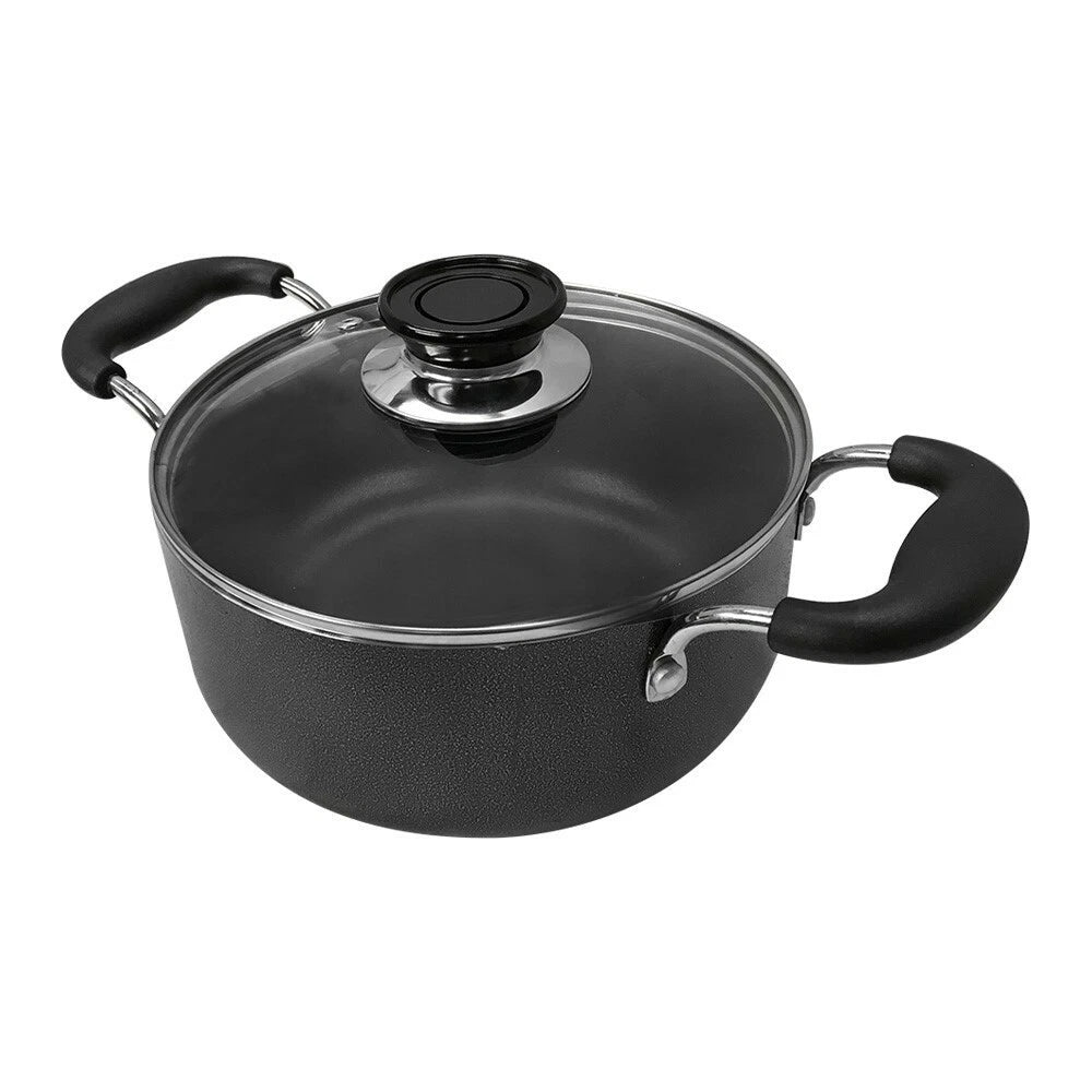 Aluminum Dutch Oven Pot Cookware 5 Quart Cooking Stewing Braising