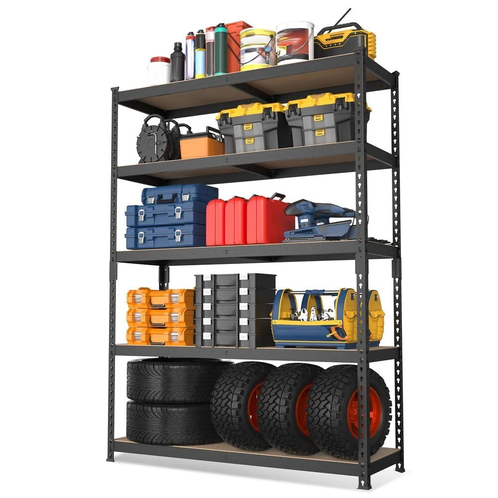 Workpro 5-tier 72-inch Heavy Duty Metal Storage Shelving Unit Storage