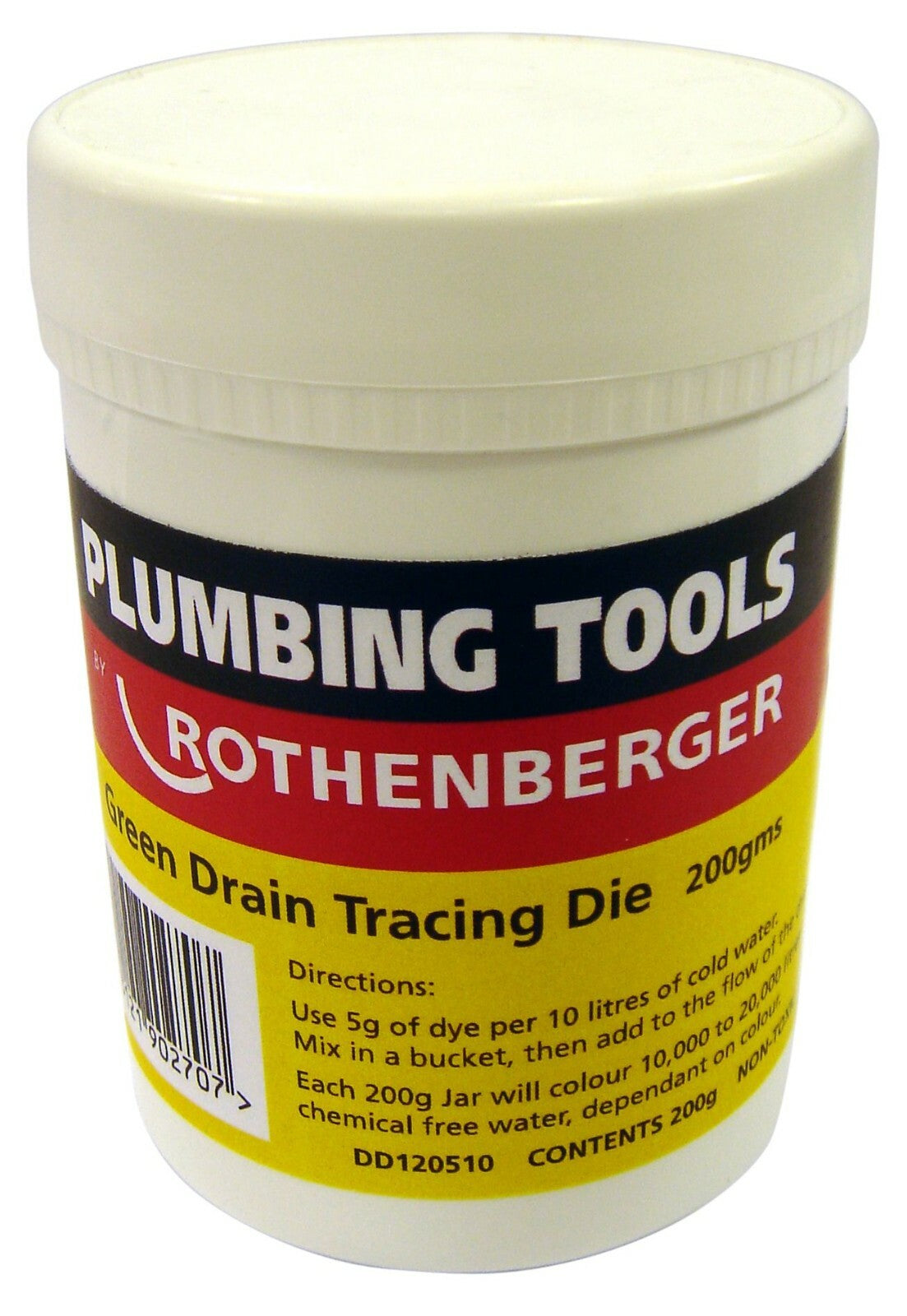 Drain Tracing Dye - Red 200g