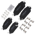Front L&R Ceramic Brake Pads Kit for Honda CR-V 2017-2025 HR-V