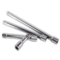 4pc 1/4" Drive Chrome Extension Bar Set