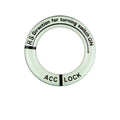 Aluminum Luminous Ignition Key Ring Switch Sticker 3m Tape Decal