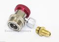 1/4" Sae Male Flare High Automotive Quick Coupler Connectors Adapter