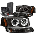 For 1999-2006 Sierra Dual Halo Projector Headlight | Built Supply Co