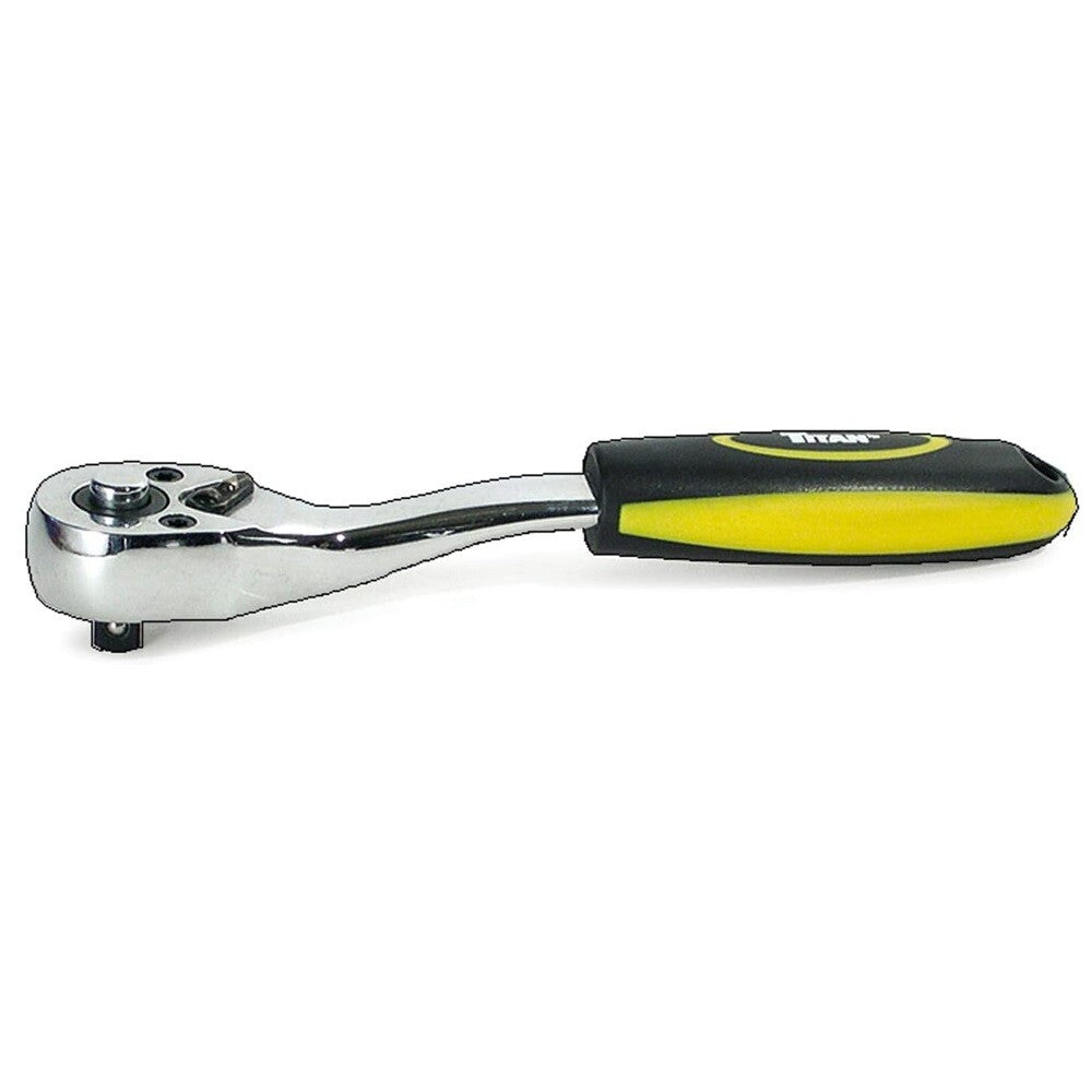 Titan 1/4 Dr Quick-Release Offset Ratchet by Titan