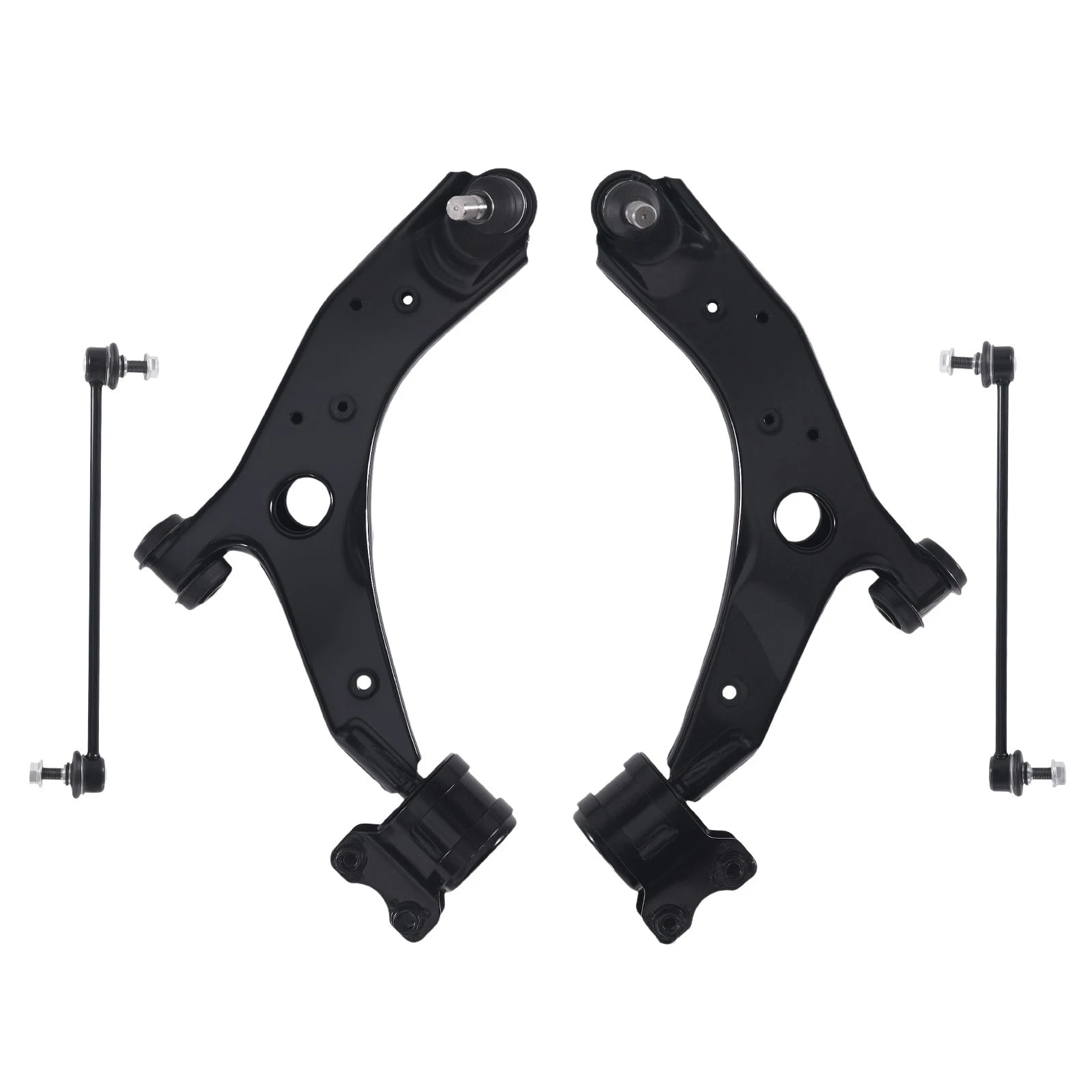 4x Front Lower Control Arm Kit w/ Ball Joint Sway Bar for Mazda 3 07-09 K750073