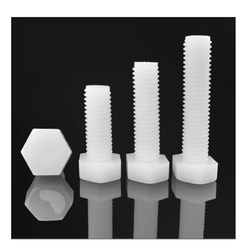 Nylon Hex Bolts M3-M12 Fully Threaded
