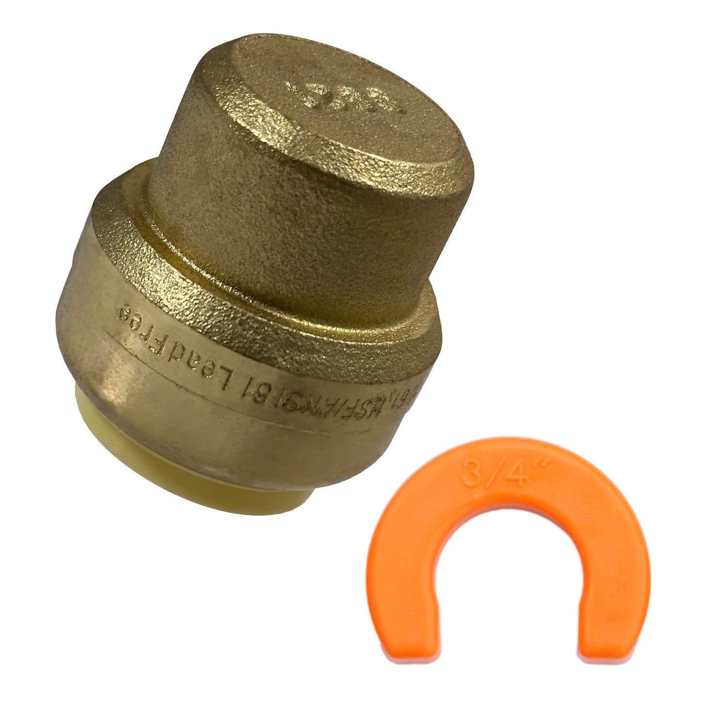 XFITTING 3/4" Push Fit Cap 100 Pack