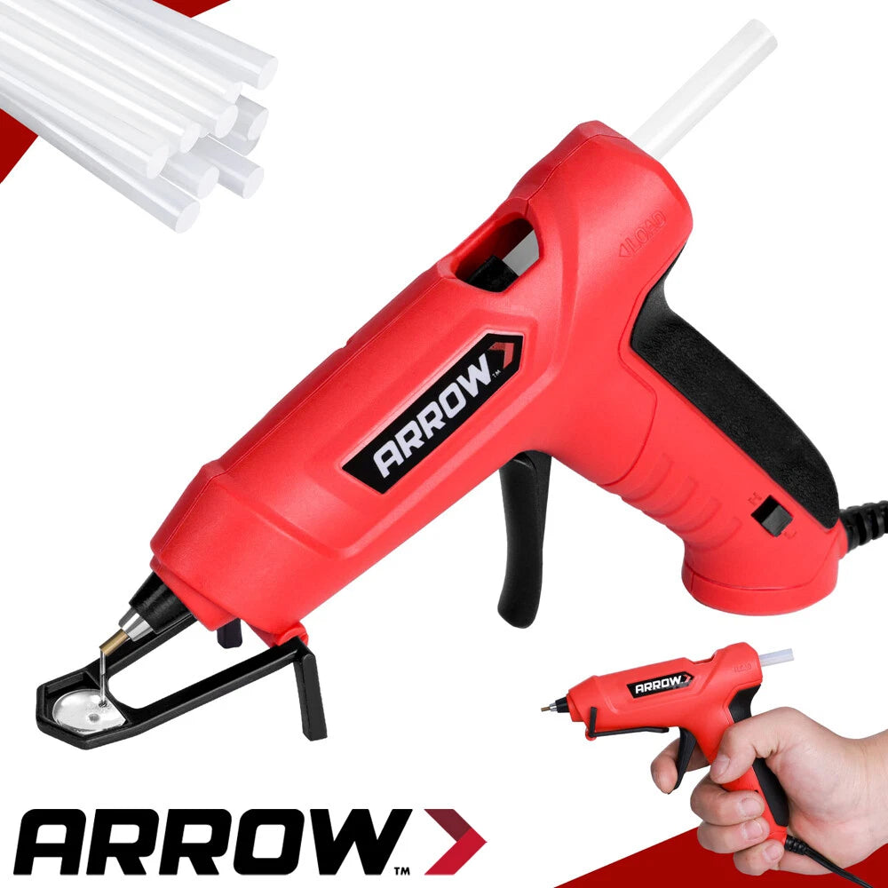 Arrow Mini Hot Glue Gun Dual Temp High/Low Glue Gun Kit 24PC Mini Glue Gun Stick