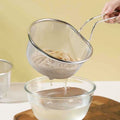 304 Stainless Steel Colander For Kitchen Noodles With Handle For For