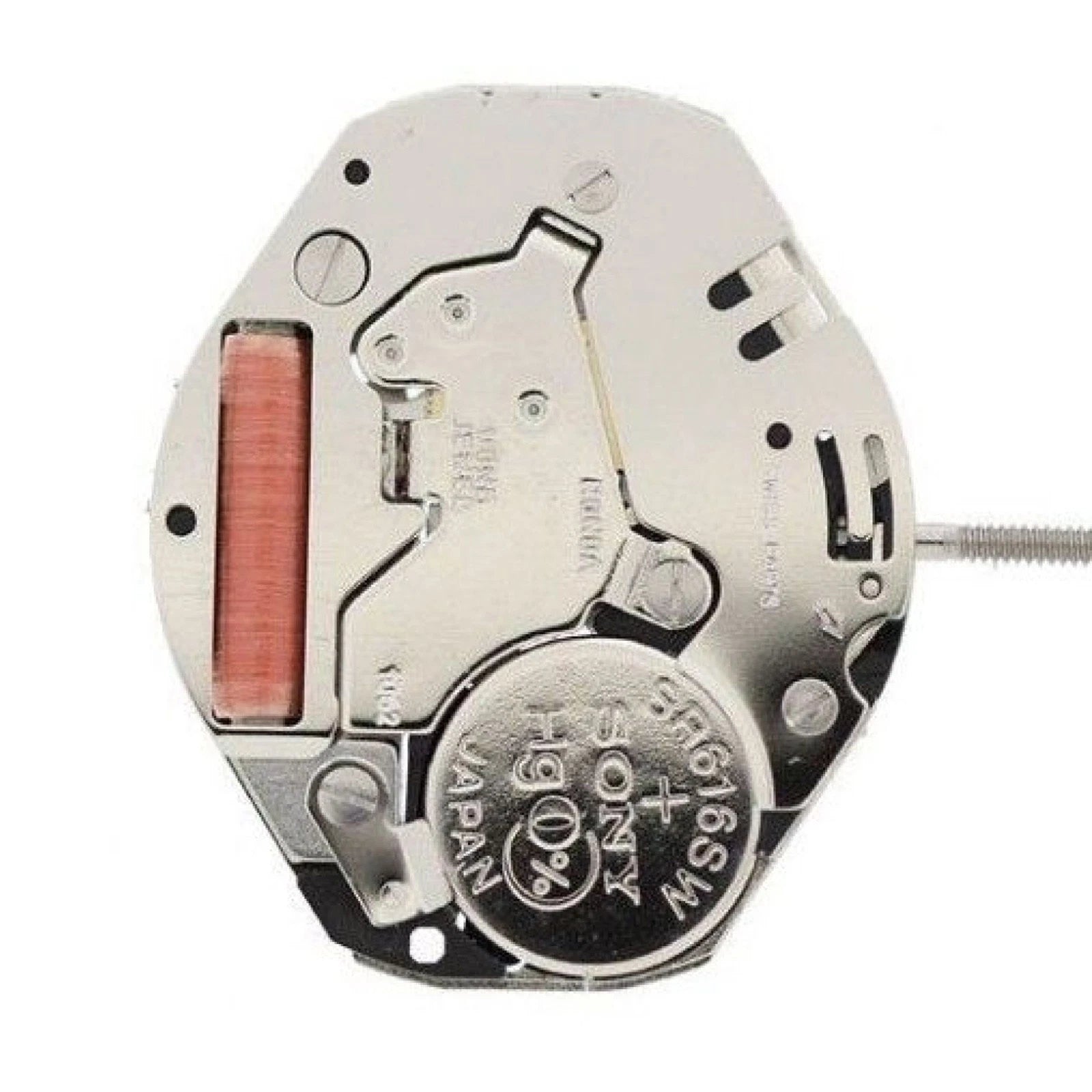 2-hand 4-jewel Quartz Watch Movement With Stem Replacement For Ronda