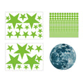 Luminous Glowing Moon/star/dot Sticker For Room Wall/party Decoration