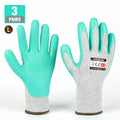 3-Pair Gardening Gloves Thorn Proof Work Gloves Breathable Texture