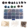 Plastic Safety Eyes Tools With Washers Parts For Crafts Crochet Toy
