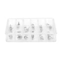 Stainless Steel Watch Push Press Button Assortment Watchmaker Repair