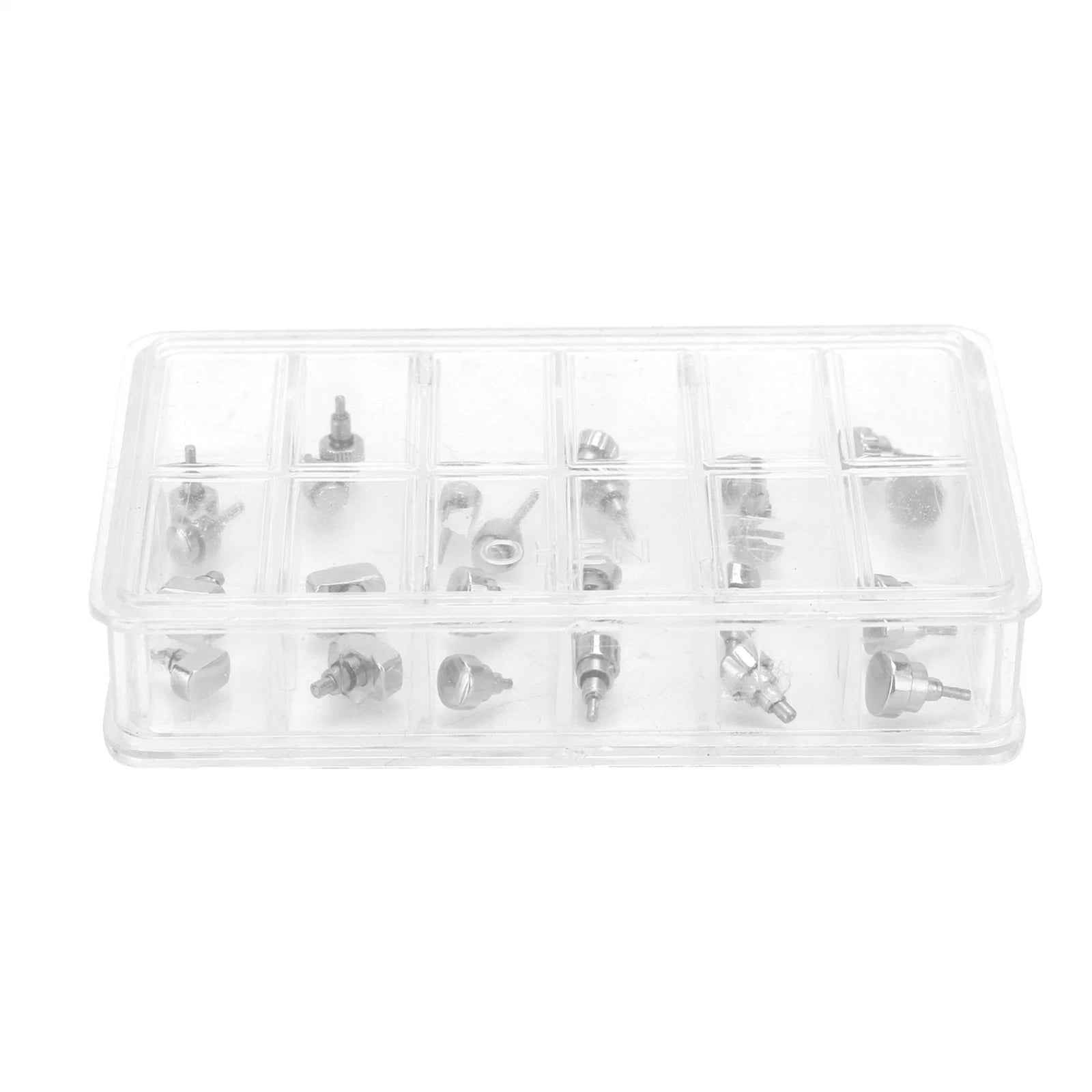 Stainless Steel Watch Push Press Button Assortment Watchmaker Repair