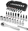 DURATECH 20-Piece 1/4" Drive Socket Set by DURATECH
