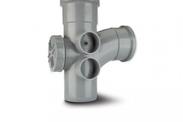 110mm Polypipe Soil Pipe Access Branch