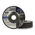 5 Pack - 4-1/2" x 1/4" x 7/8"  Black Hawk Grinding Wheel (T27 Depressed Center)