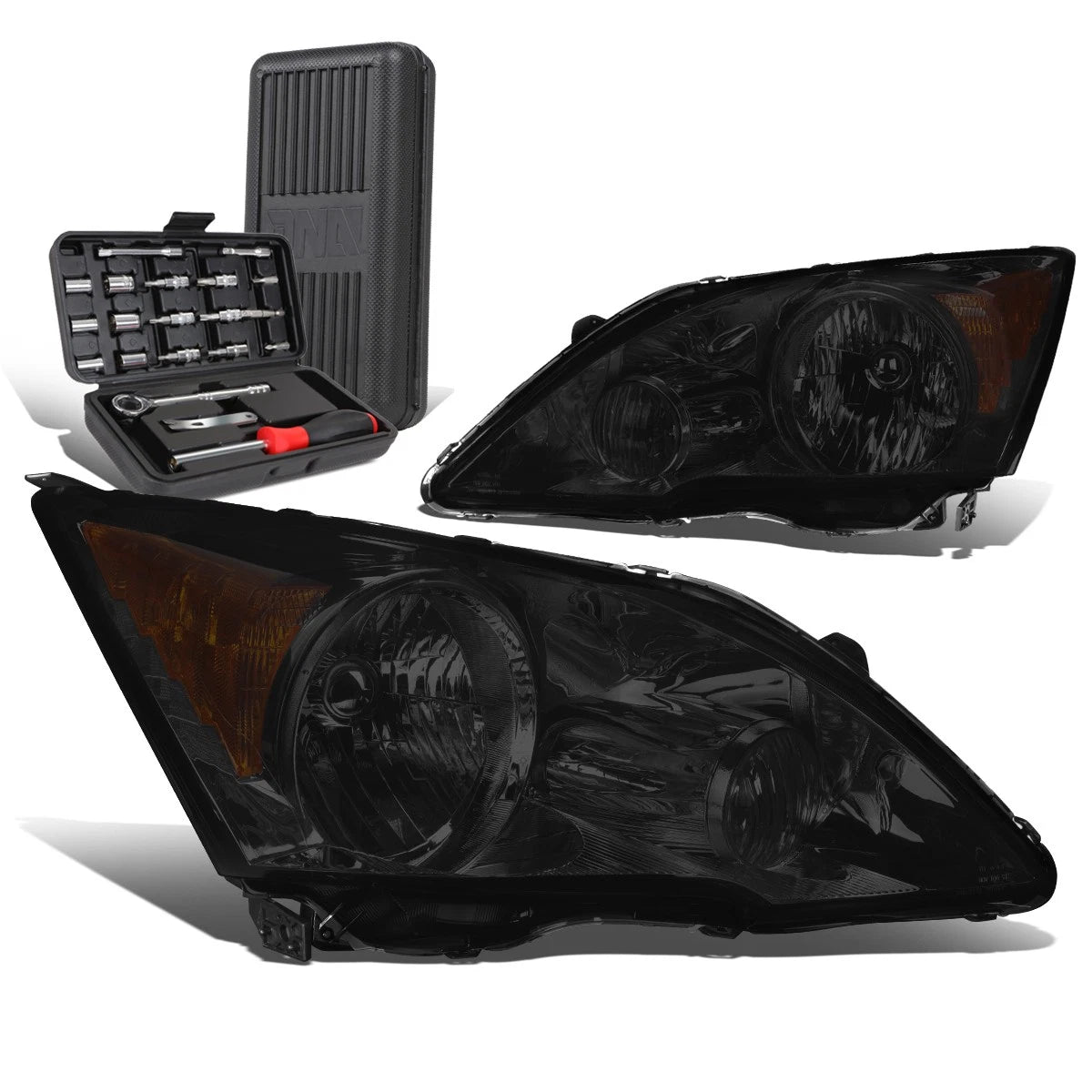 For 2007-2011 Honda Crv Cr-v Oe Style Smoked Amber | Built Supply Co