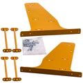 1 Pair Tour Pak Bar Wall Mount Storage Rack Kit Replace For Harley