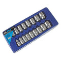 Us Pro 1/2" Drive Shallow Metric Socket Set 6pt 10-30mm Chrome