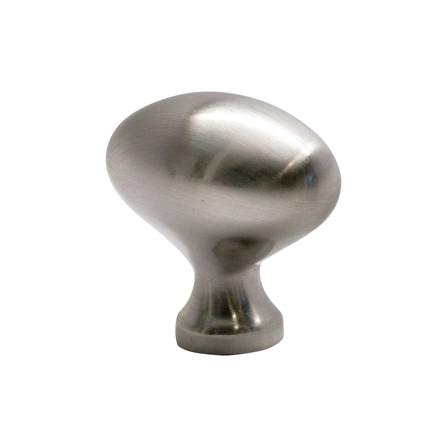 5 Pack Rok 1-31/32" Classic Football Brushed Nickel Door Drawer