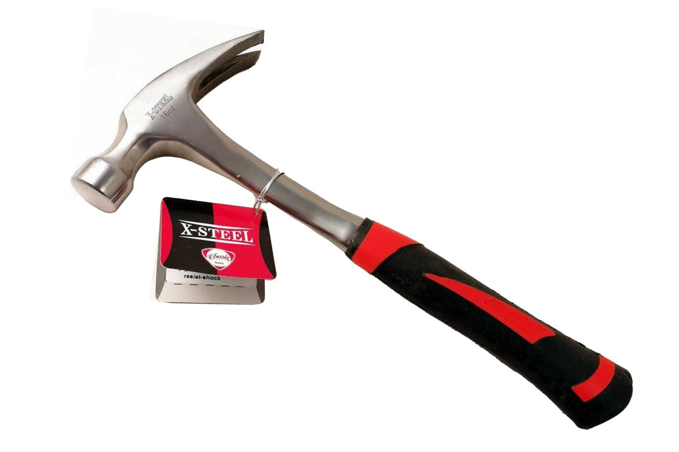 Claw Rip Hammer One-Piece Solid Steel Resist-Shock Handle