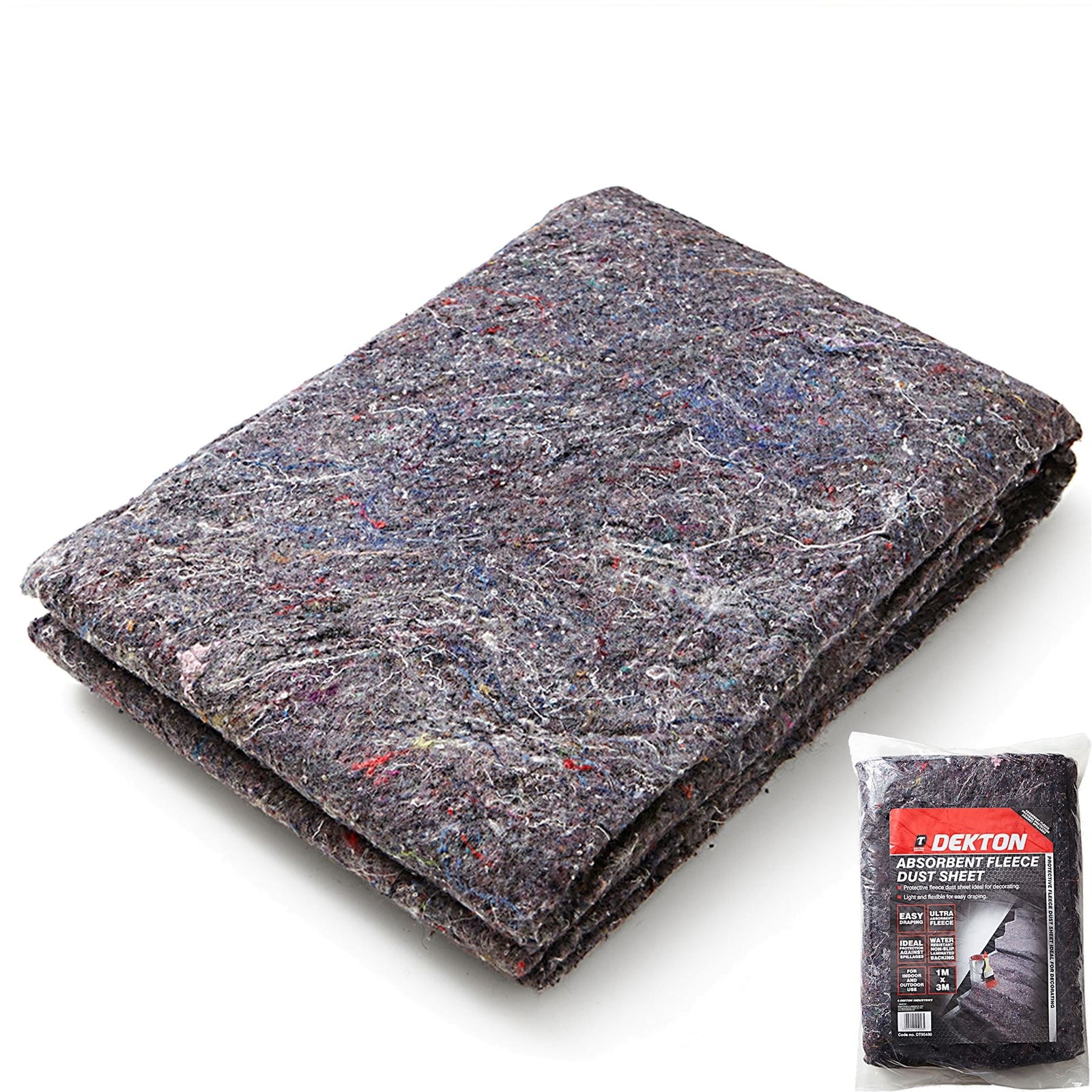 Dekton 1m x 3m Stair Runner Absorbent Dust Sheet