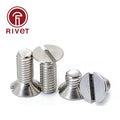 Din 2009 Slotted Countersunk Flat Head Screws 304 Stainless Steel M2
