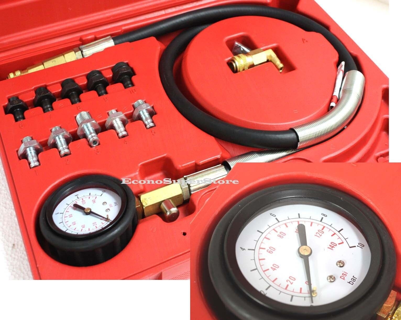 Oil Pump Pressure & Detecting Faulty Engine Oil Tester Gauge 140psi CP103453