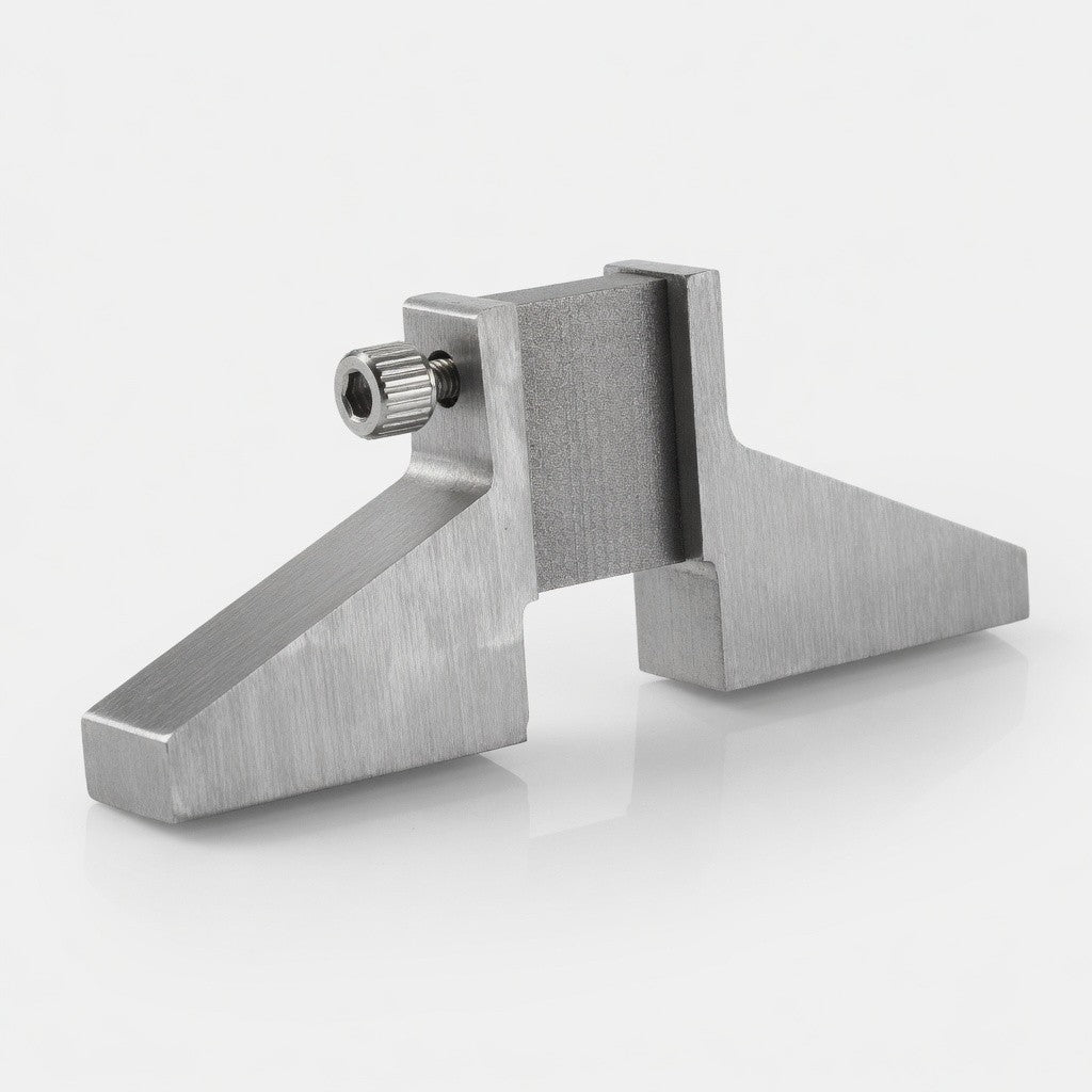 Digital Caliper Depth Base Attachment Tail Mount Stainless Steel