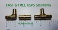 20 Pack XFITTING 1/2" Pex B Elbow , 1/2" Pex B Coupling