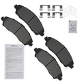 4pcs Front Brake Pads Set for Honda Pilot 2016-2022 Acura MDX 2014-20