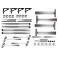 71in Adjustable Pickup Truck Ladder Rack Aluminum | Built Supply Co