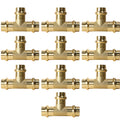 XFITTING 1/2" Press Tee - 10 Pack
