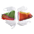 50 Meter 100 Flags Double-sided Colour For Indoor Or Outdoor Use