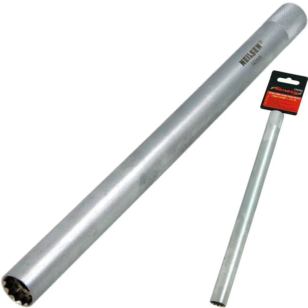 Neilsen 3/8" Drive 14mm Extra Long Spark Plug Deep Square Metric