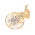 Replacement Part Gold Watch Balance Wheel For Eta 2824 2834 2836-2