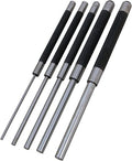 5 Piece Long Pin Punch Set 8 Inch by Performance Tool