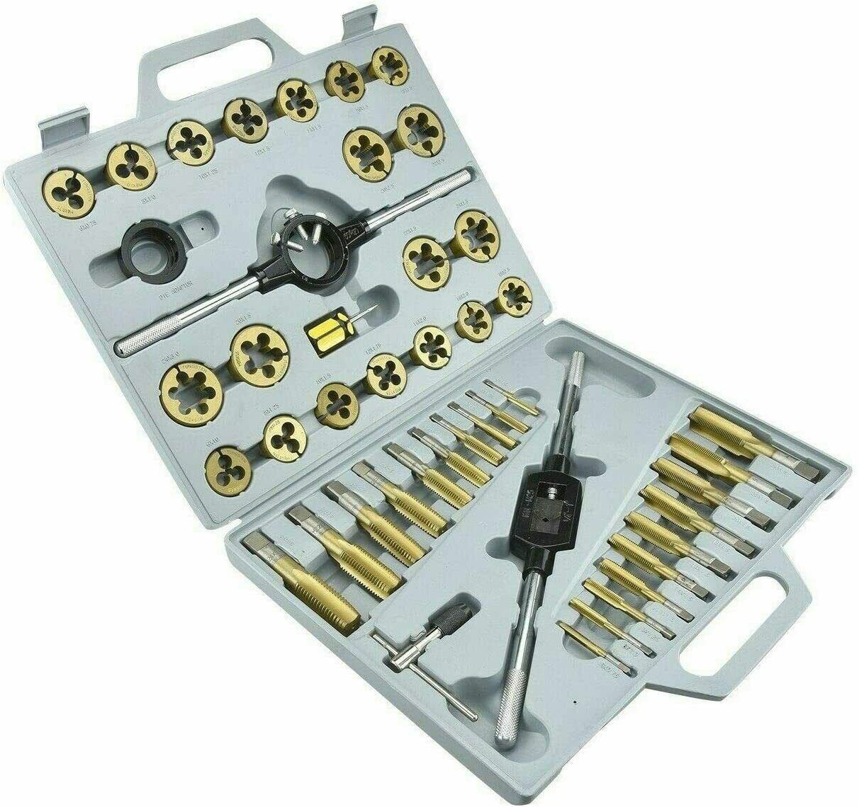 45pc Tap and Die Set Metric Tungsten Steel