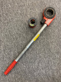 Superego Ratchet Drop Head Threader with 3/4" BSPT Die