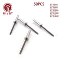 Din 15974 M3.2 Aluminum Countersunk Head Closed End Blind Rivet Sealed