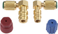R12 to R134 a High/low Ac Fitting Port Retrofit Conversion Adapter