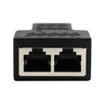Rj45 Splitter Adapter 1 To 2 Ways Dual Female Port Cat5/6 Lan