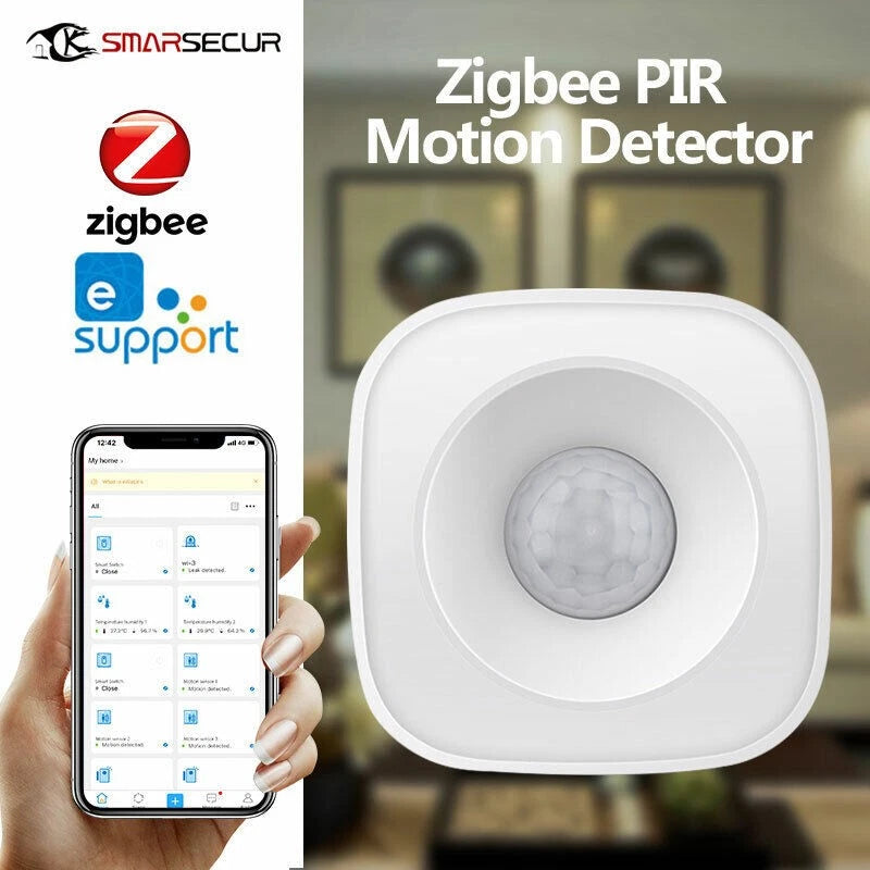 Zigbee Pir Motion Sensor 120° Wireless Infrared Detector Security