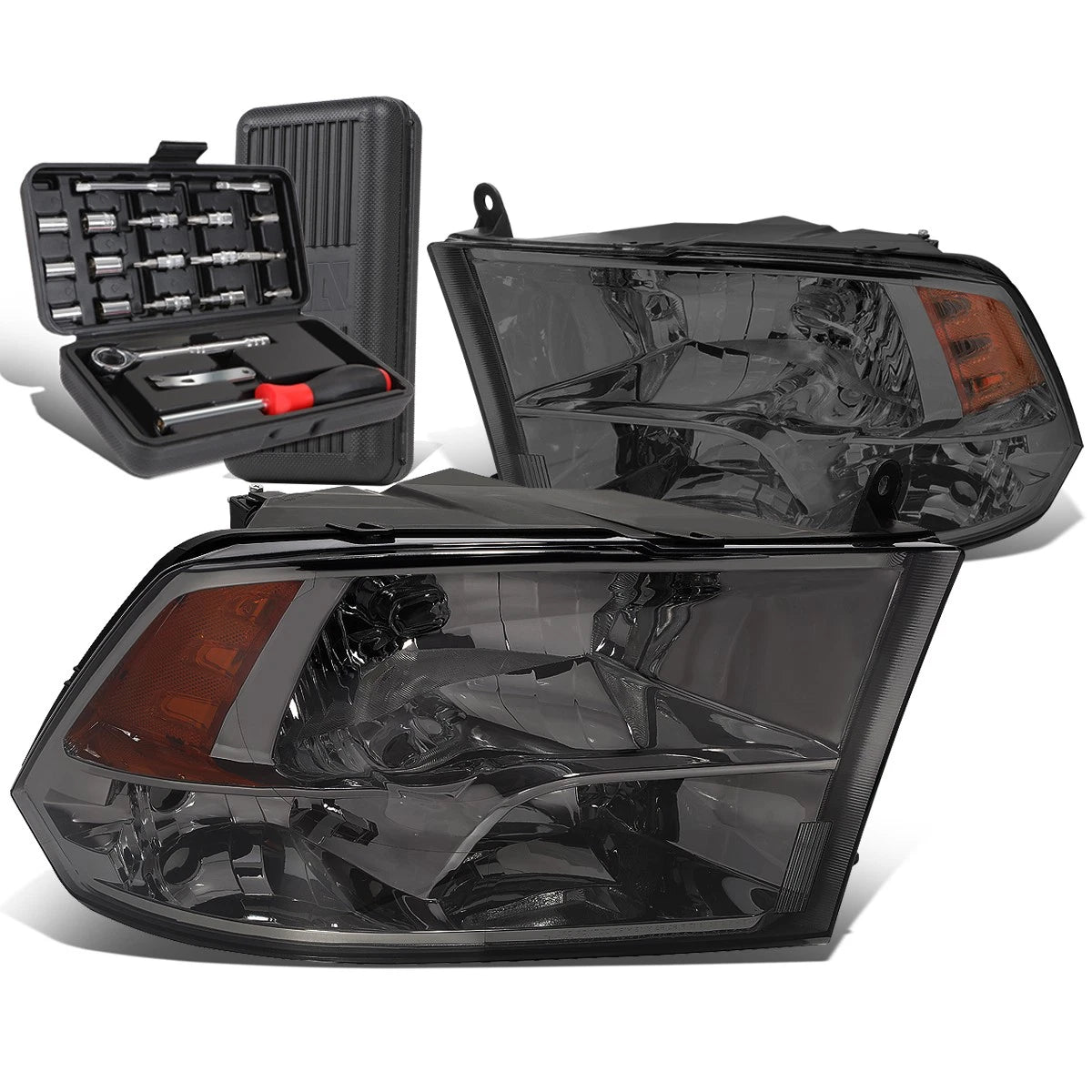 For 2009-2018 Dodge Ram Pickup Smoked/amber Side | Built Supply Co