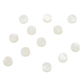 White Mother Of Pearl Inlay Dots Tone Point Guitar Bass Fretboard Diy